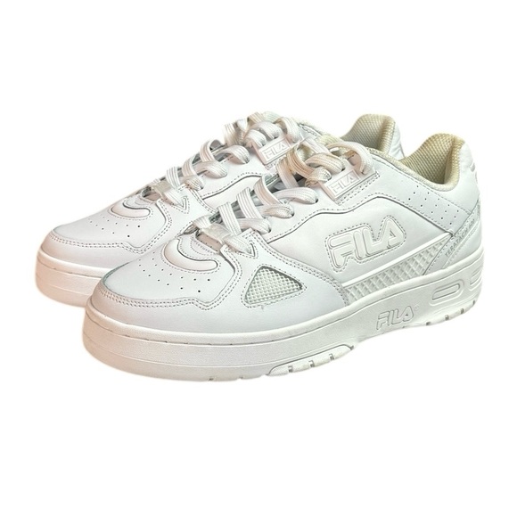 FILA Terratech 600 Low Runner Trainer Leather Sneaker Shoes White 9 - Picture 1 of 7